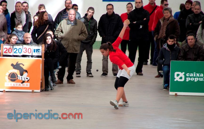 Myriam Vidal Roman del CPV de l’Alqueria d’Asnar campeona en la Final de Promoció B