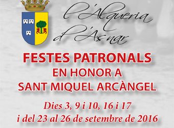 Programa Festes Patronals 2016